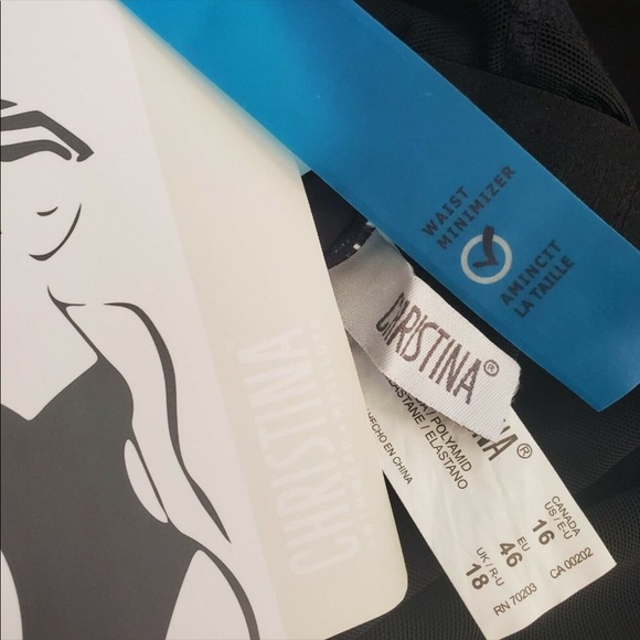 Blue Floral Swimsuit - Picture 11 of 11